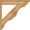 Ekena Millwork Funston Slat Rough Sawn Outlooker, Western Red Cedar, 8"W x 40"D x 40"H OUT08X40X40FST06RWR - alternate 2